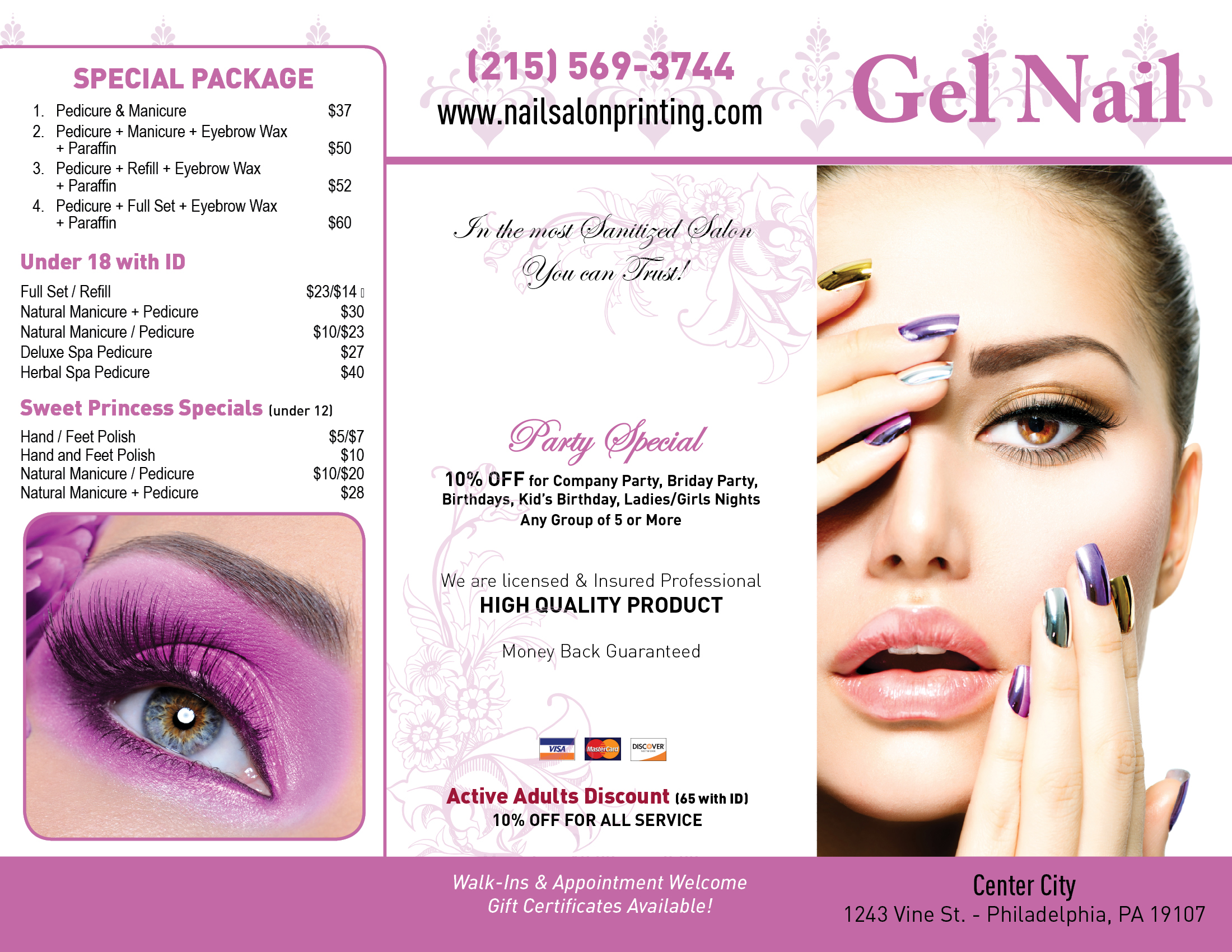 Nail Salon Poster NSD-P170 - Salon Prints || One-stop Shop Printing &  Marketing for Nail Spa, Hair Salon, Barber Shop, Beauty Salon, Beauty  Schools, Beauty Supply,...